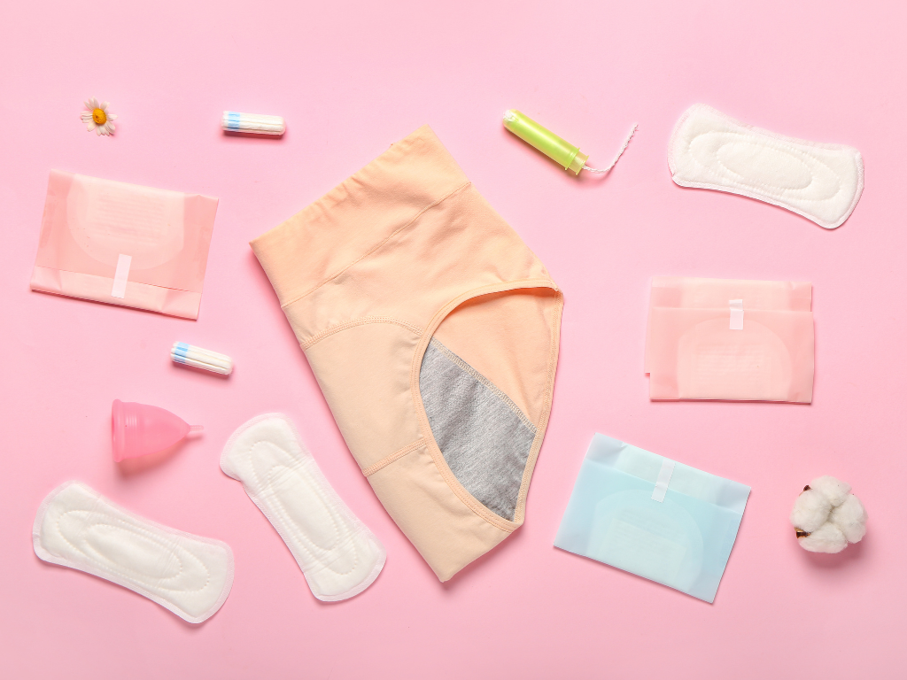 ending period problems means using reusable period products because paying the tampon tax every month is ridiculous